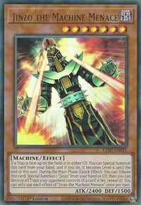 Lightly Played Jinzo the Machine Menace - Legendary Duelists: Rage of Ra (LED7) 1st Edition