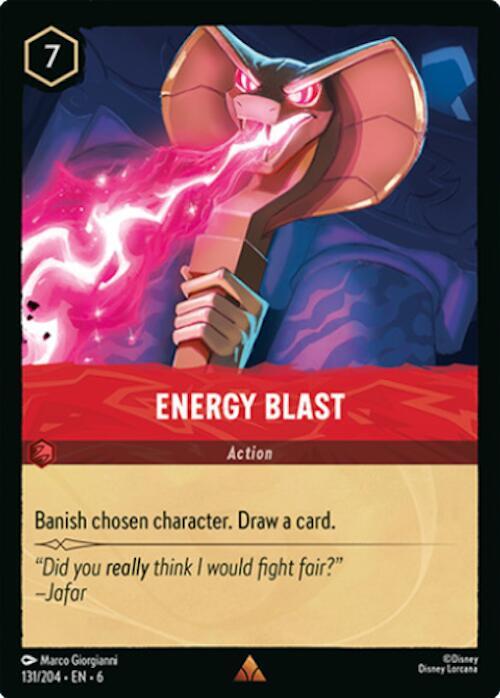 Near Mint Energy Blast - Azurite Sea (6) (Holo)